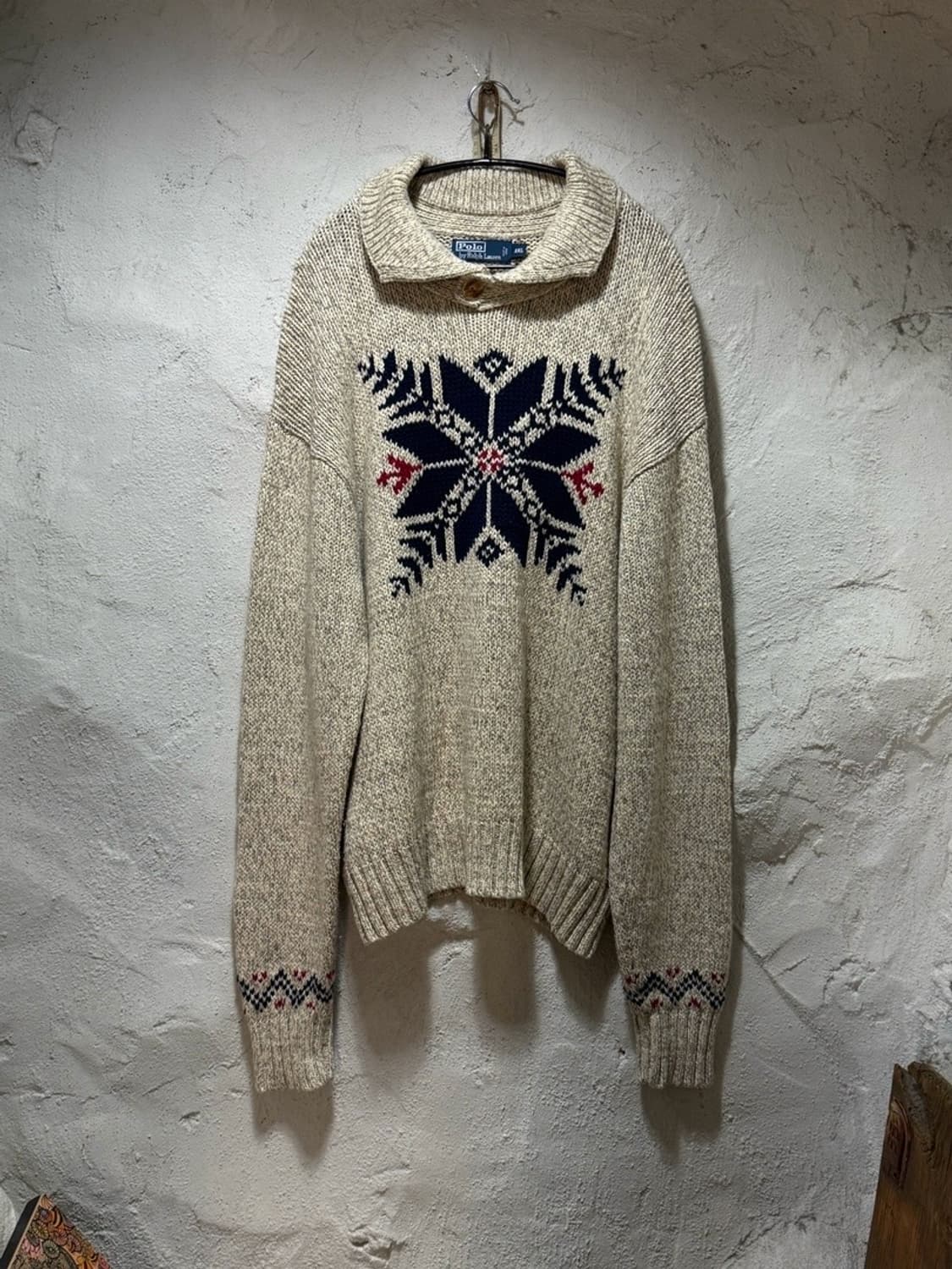 폴로랄프로렌 Polo Ralph Lauren 울 노르딕 니트 스웻 상품이미지1