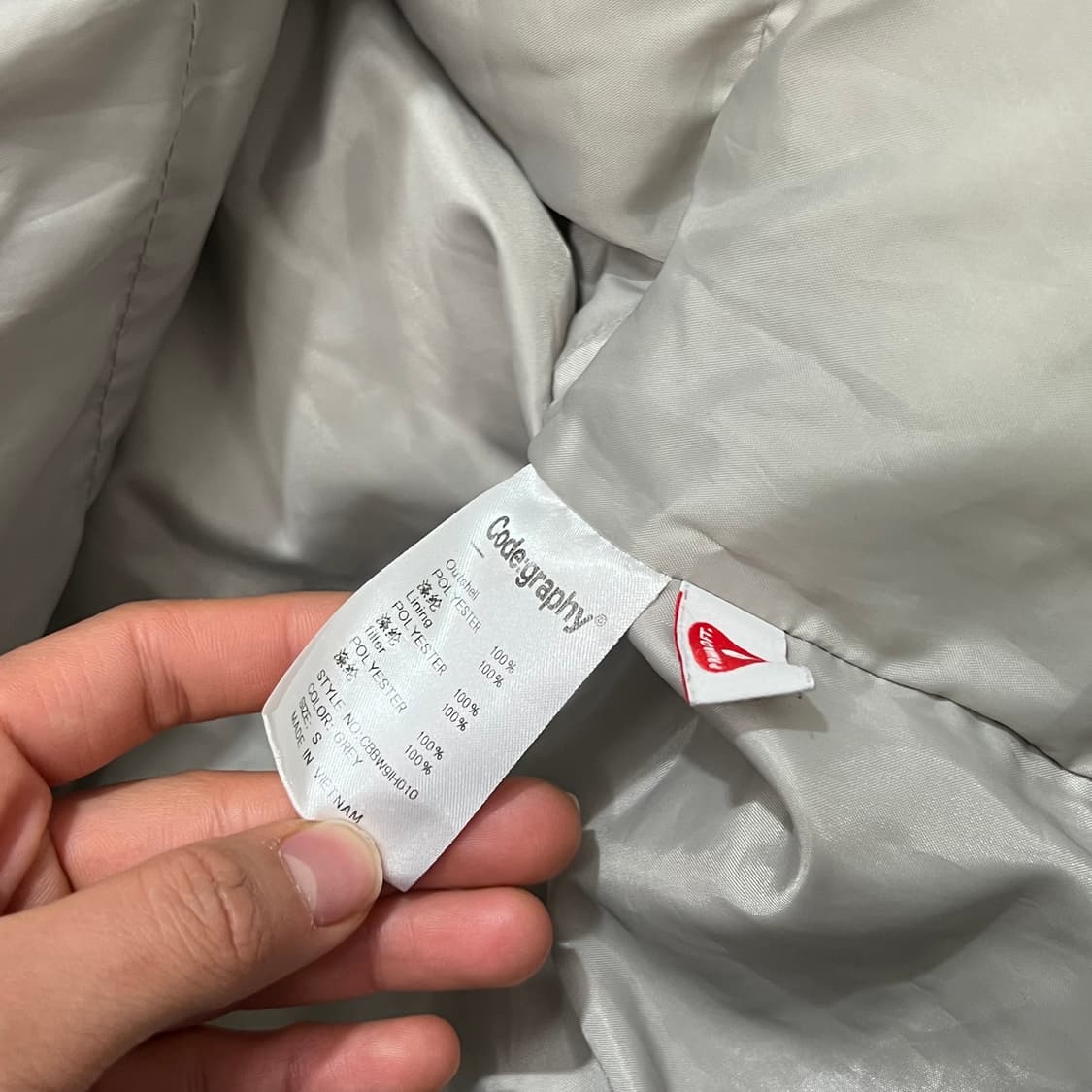 [95] 코드그라피 패딩 상품이미지4