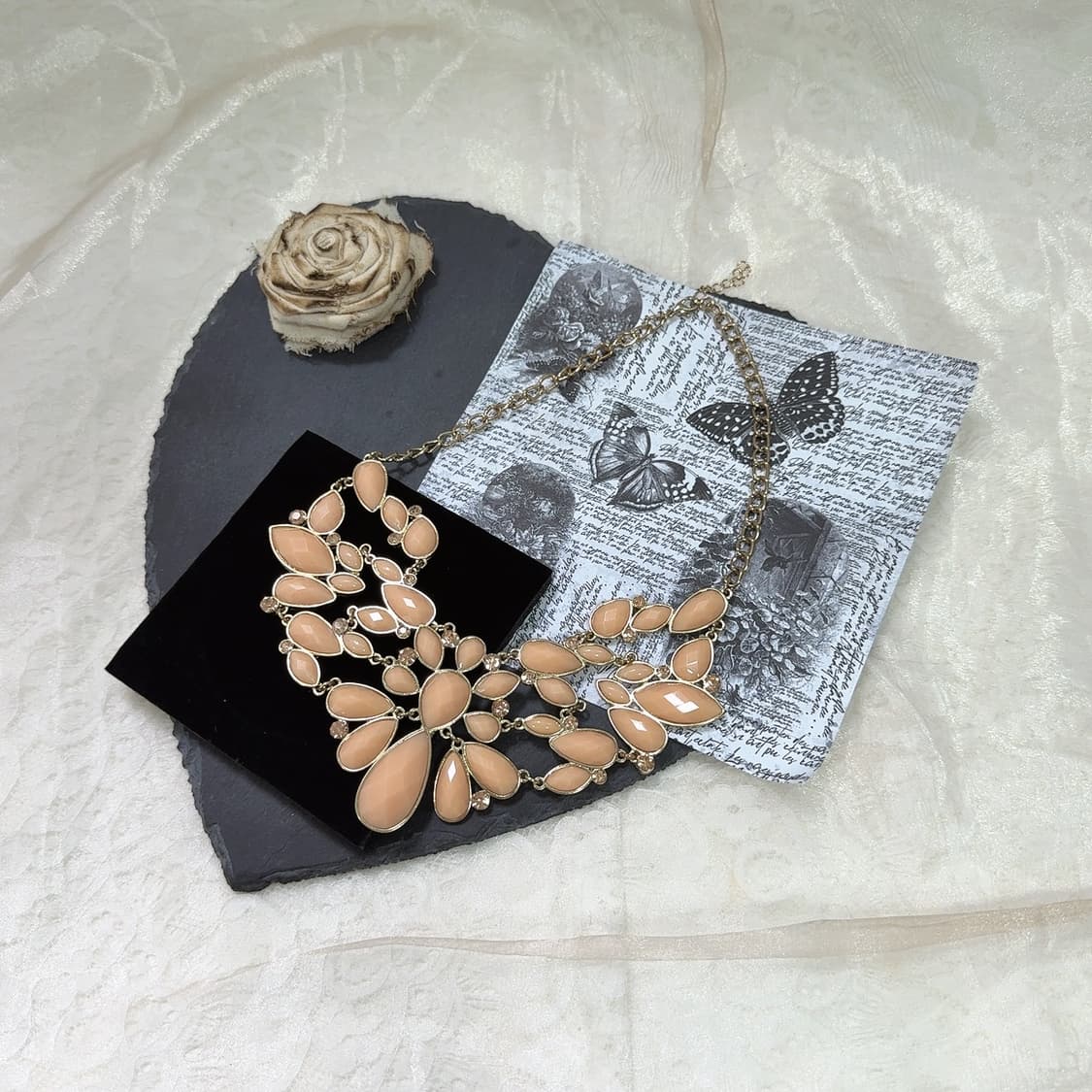 빈티지 미국 오리엔탈 쿠바체인 목걸이 상품이미지2