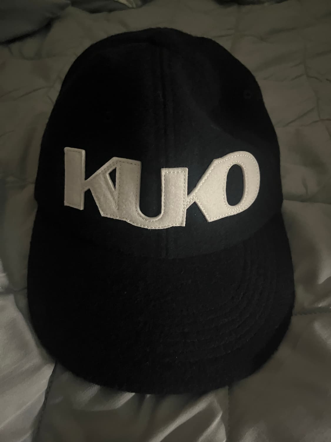 kuko Symbol WOOL Cap_Navy 상품이미지2