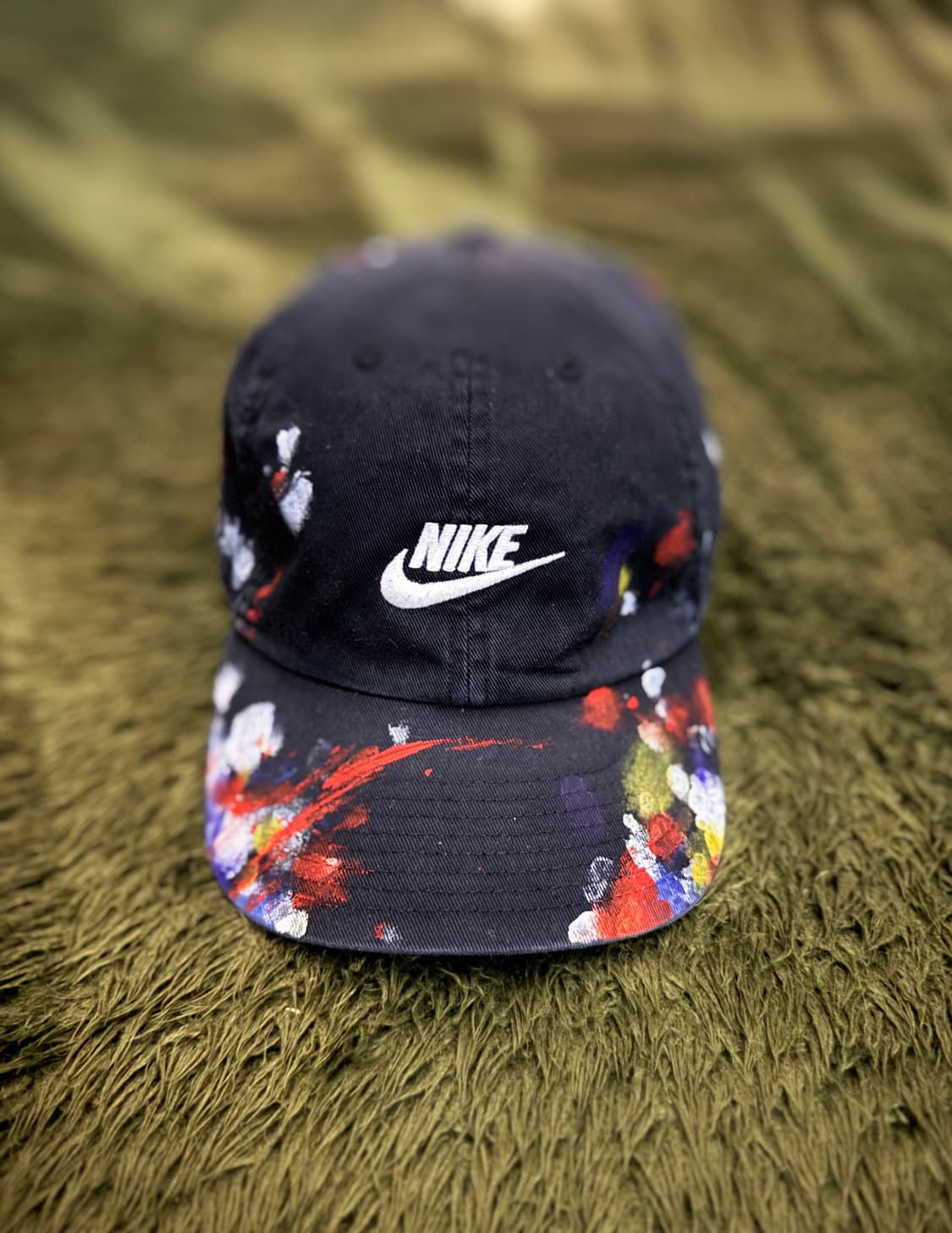 [L-XL] 나이키 클럽 스우시 페인팅 커스텀 캡 상품이미지1