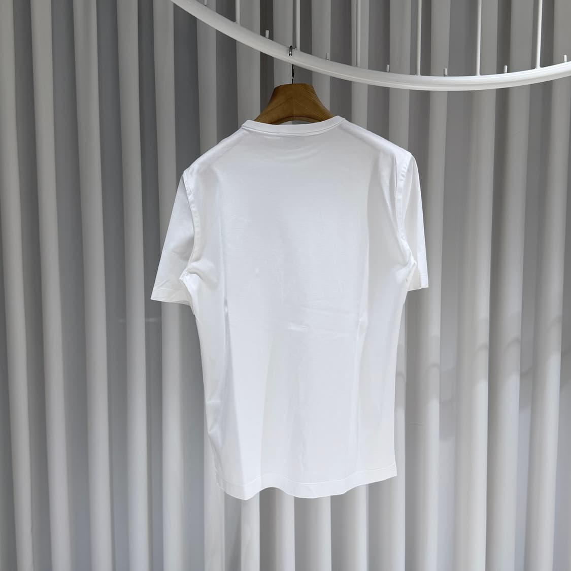 (A+/50) / 스테파노리치 코튼 크루넥 반팔 티셔츠 화이트 상품이미지5