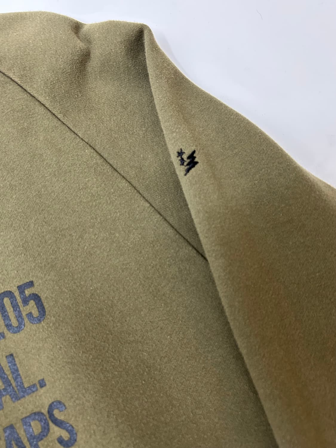 Wtaps 더블 탭스 크루넥 카키 스웻 셔츠  상품이미지6