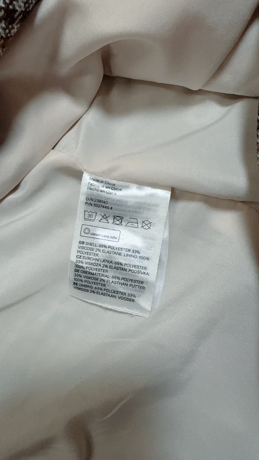 H&M 블레이저 자켓 S 상품이미지4