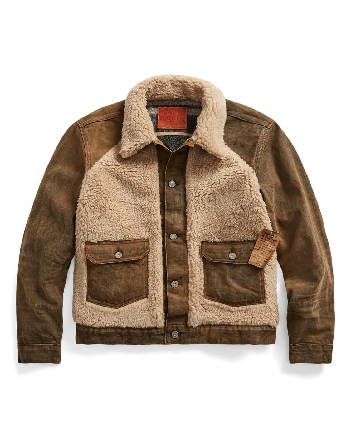 [구매 / L] 더블알엘 그리즐리 데님 자켓 상품이미지1