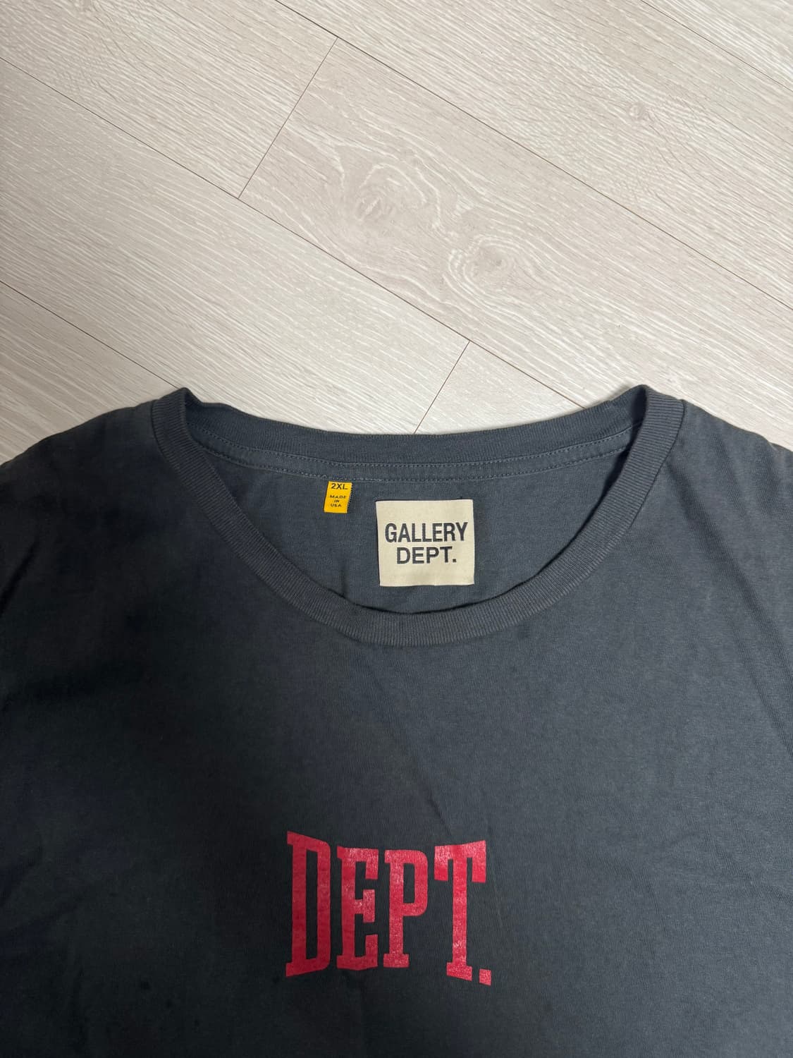 갤러리 디파트먼트 dept 로고 반팔 티셔츠 xxl 상품이미지2