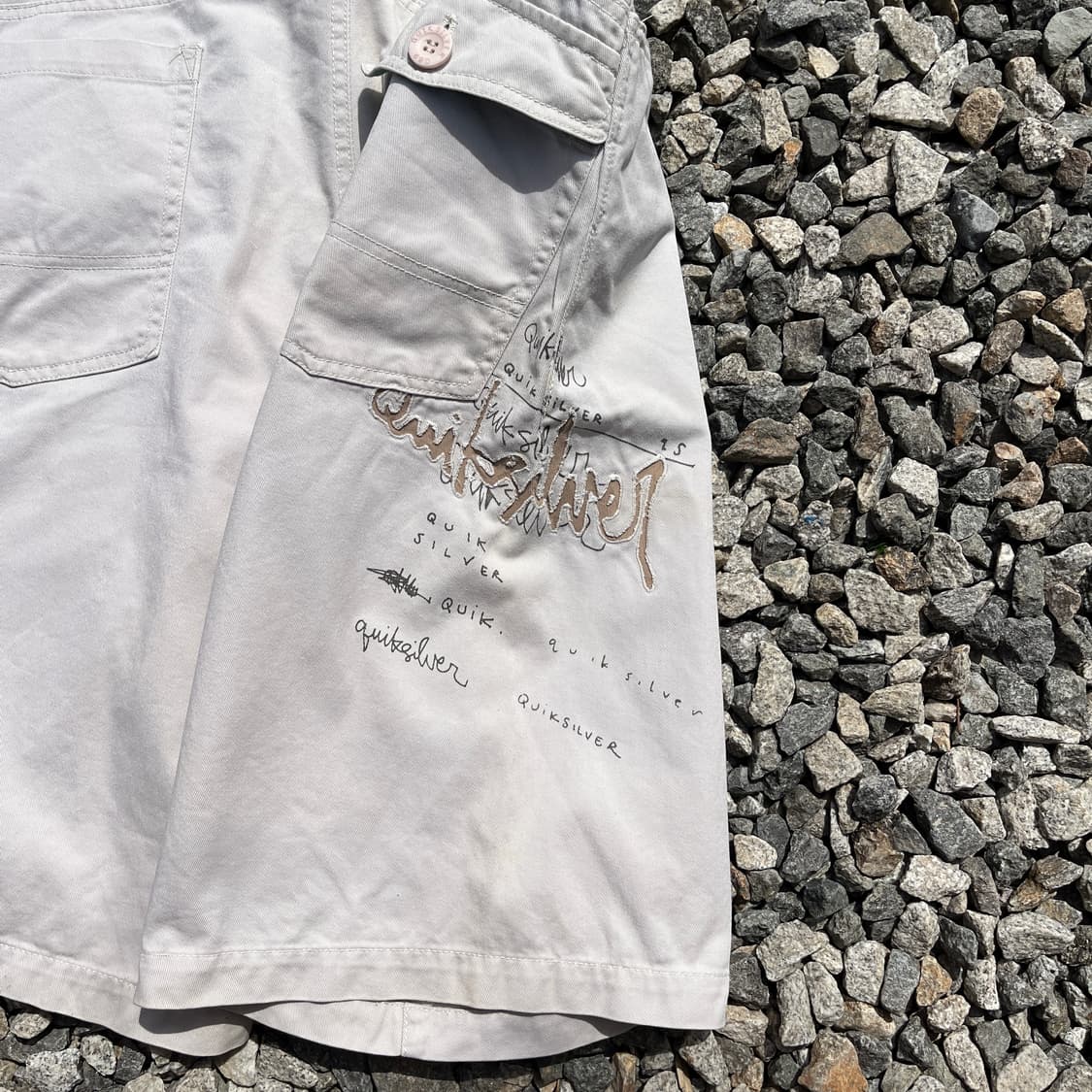 퀵실버(Quiksilver) 자수 로고 빈티지 팬츠 (실측확인) 상품이미지7