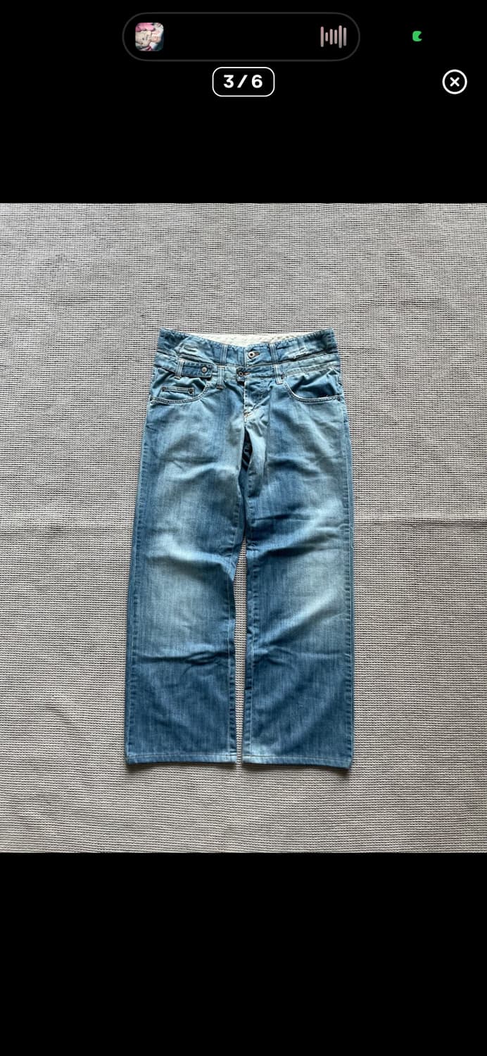 돌체앤가바나 더블 웨이스트 데님 상품이미지3