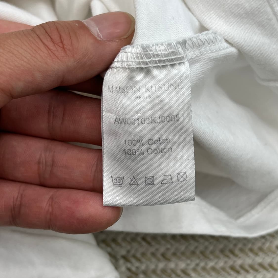 메종키츠네 폭스로고 반팔티 r3750  상품이미지8