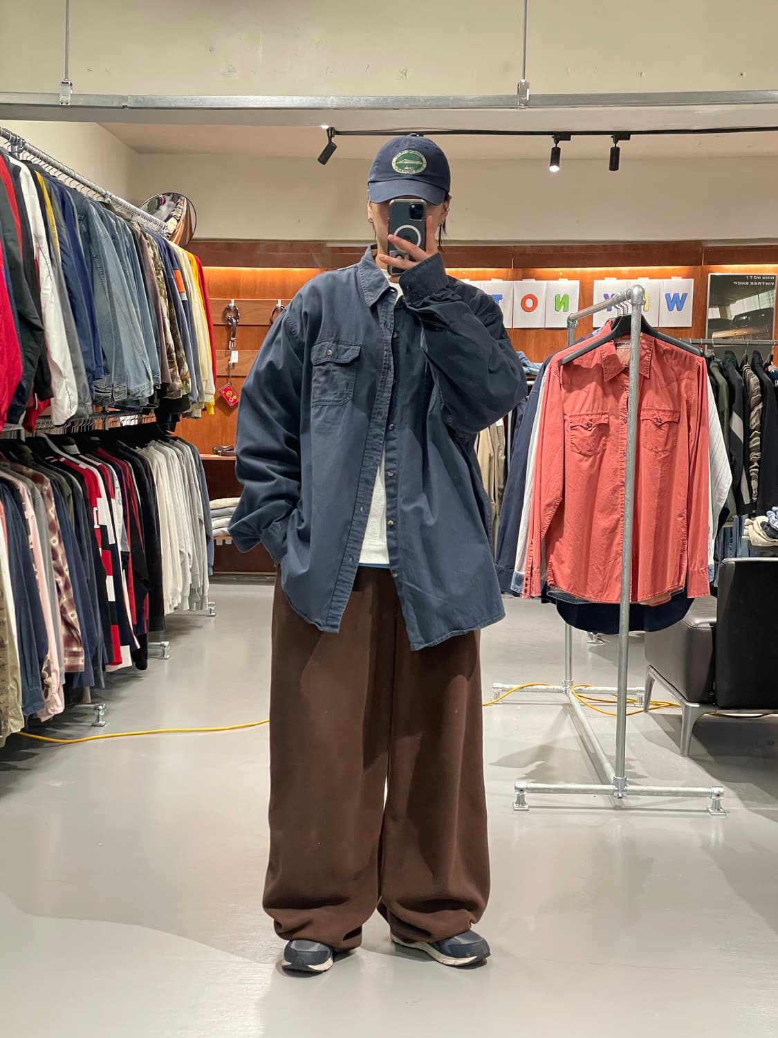 랭글러 오버사이즈 워크 셔츠  상품이미지2