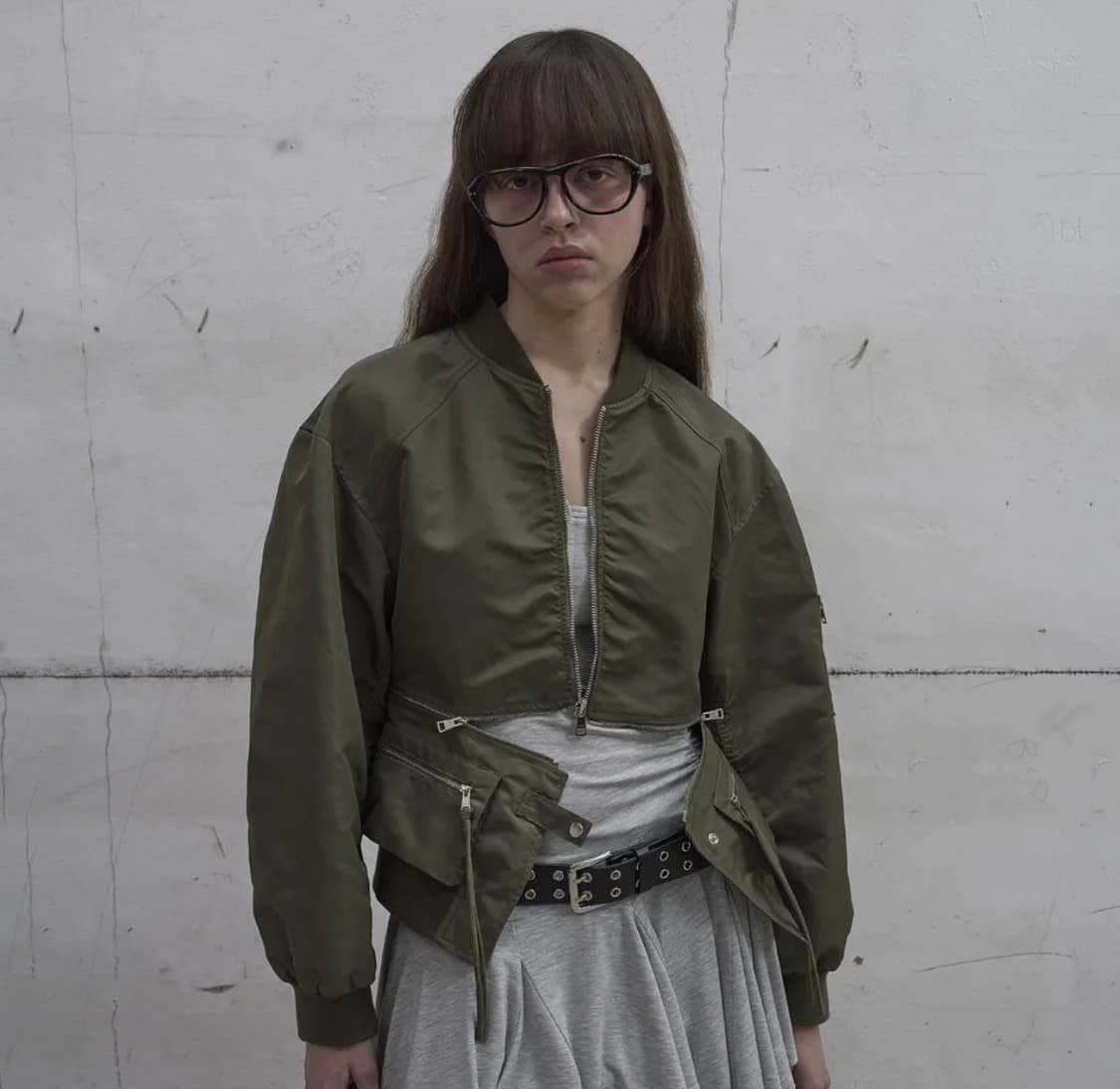 LCDC 포켓 블루종 ma-1 카키 상품이미지1