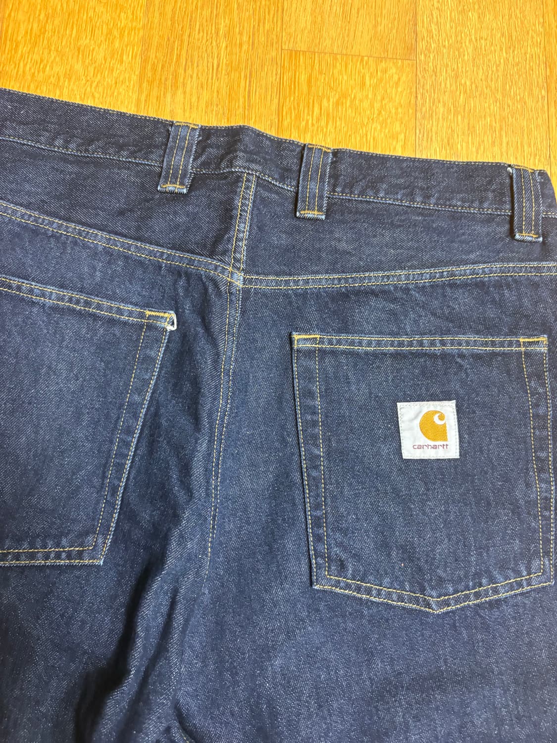 칼하트윕 wip 브랜든 팬츠 블루 상품이미지3