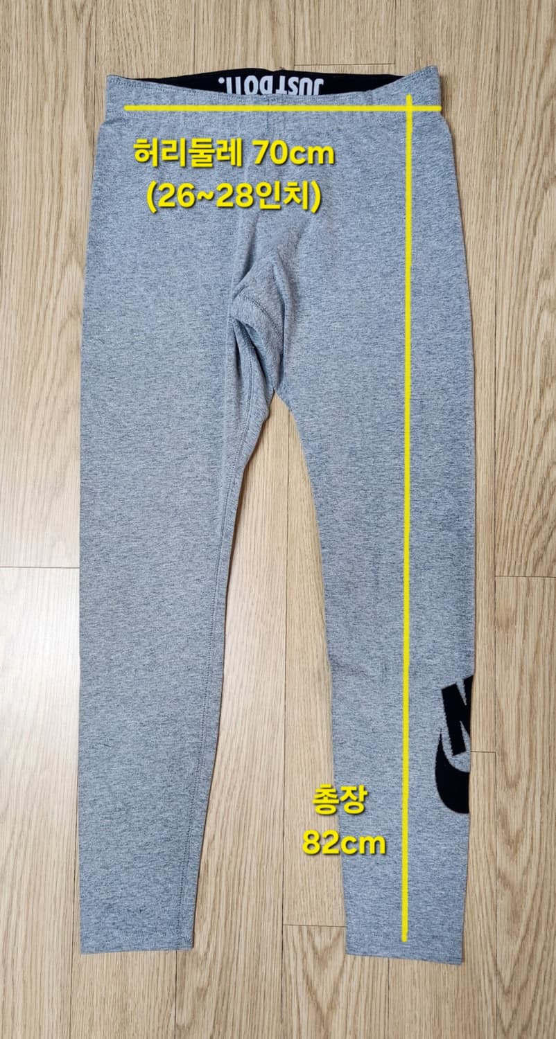 nike 나이키 멜란지 그레이 빅로고 레깅스 M 상품이미지10