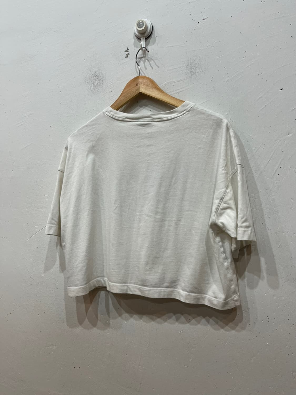 챔피온 로고 크롭 반팔 티셔츠 상품이미지4