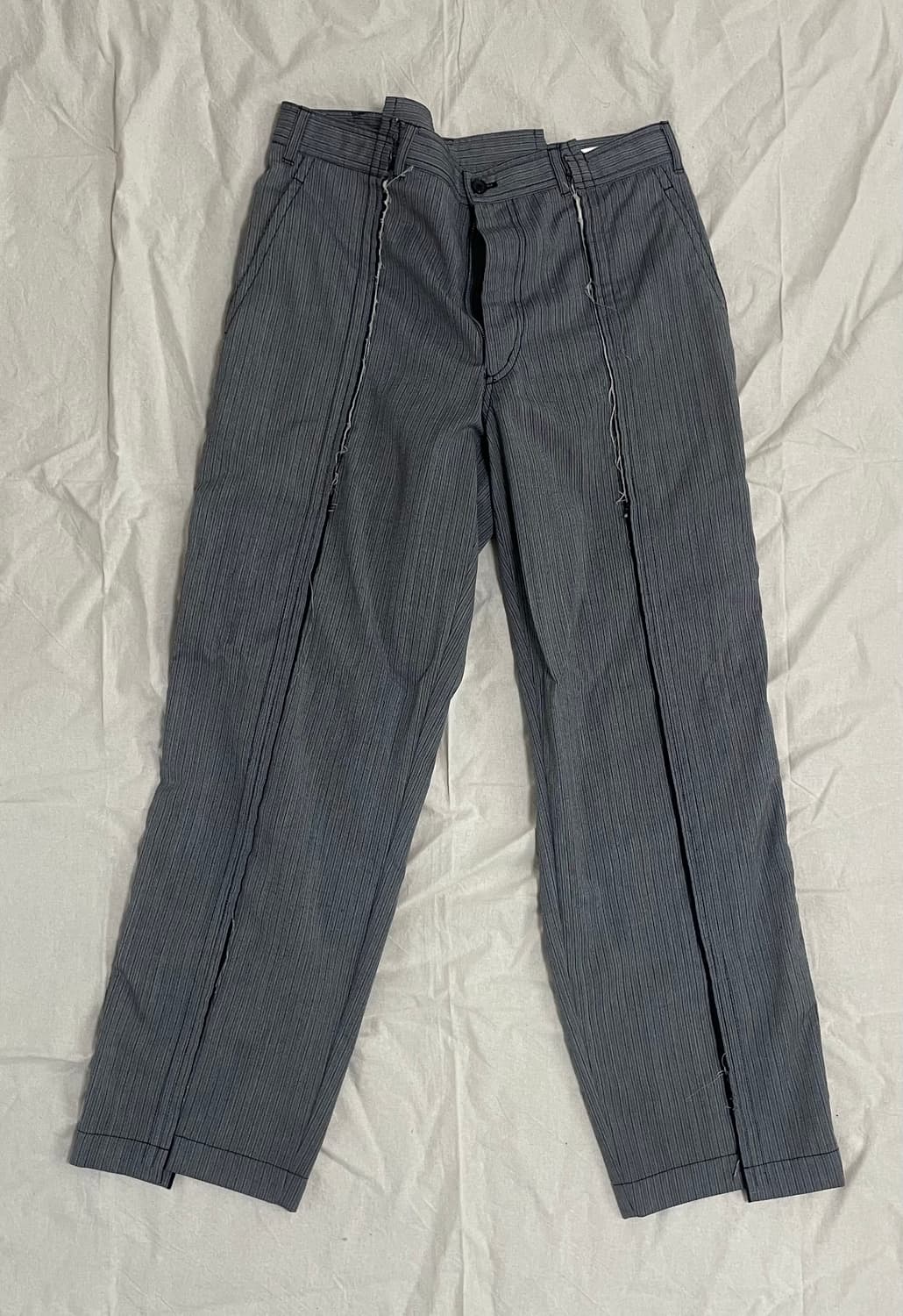 comme des garcons homme 해체주의 트라우저 상품이미지1