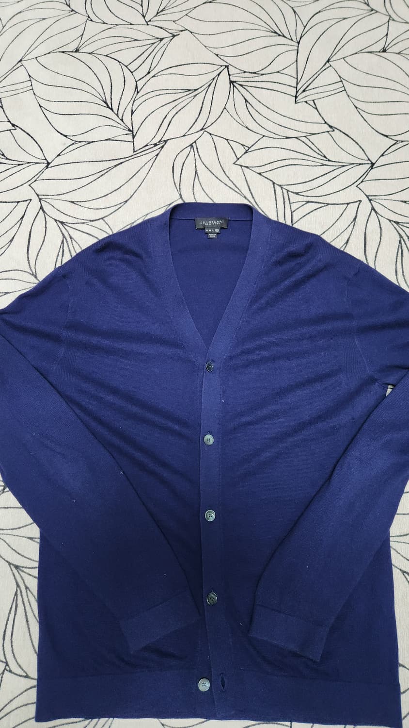 질스튜어트 뉴욕 남성 네이비 가디건 100 상품이미지2