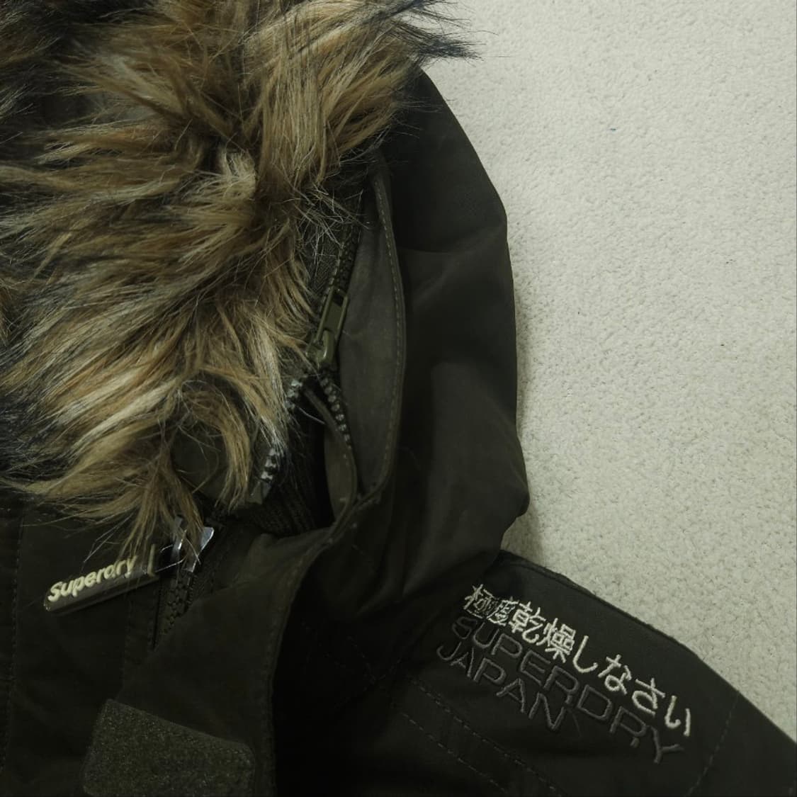 슈퍼드라이 울프죠 봄버 자켓 상품이미지6