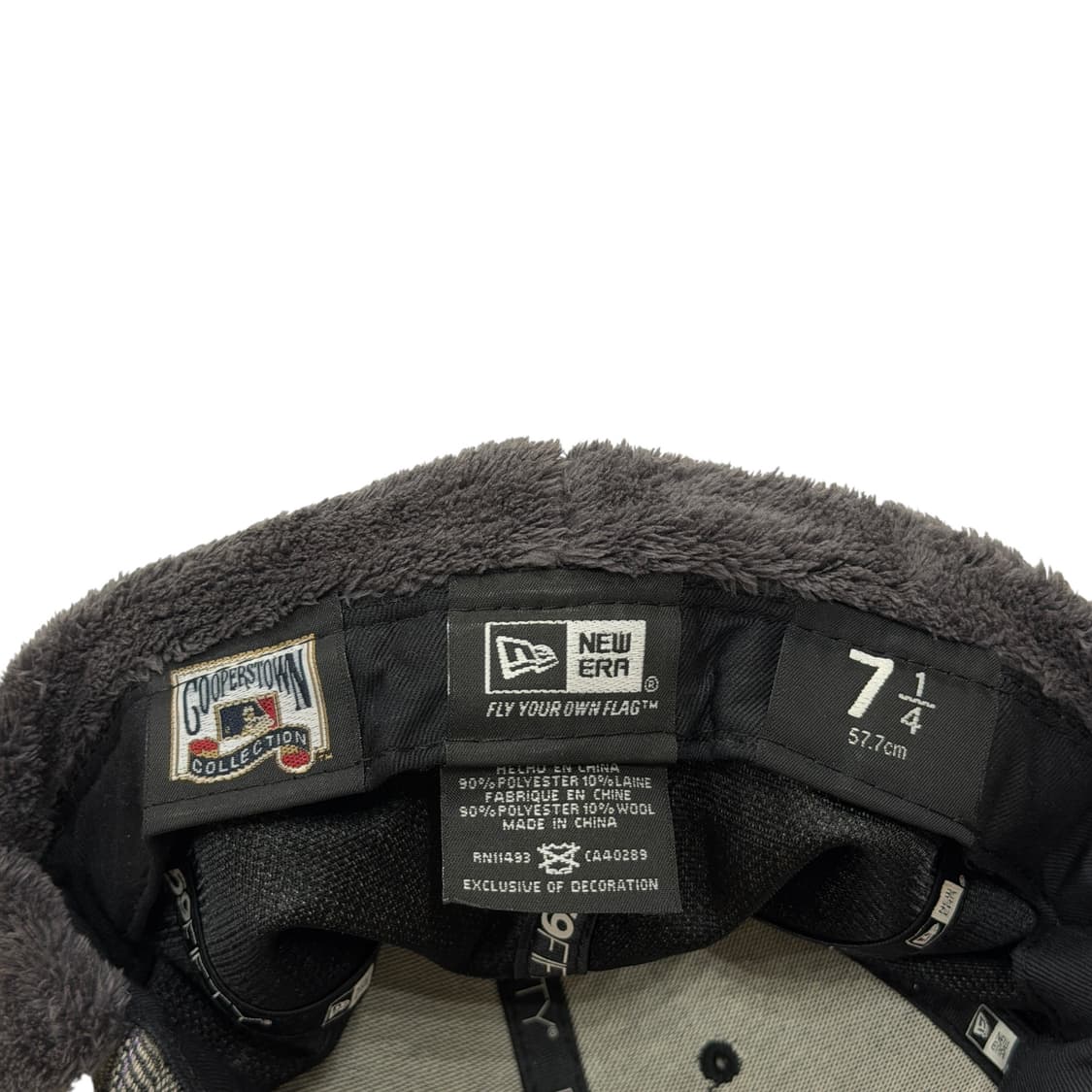 뉴에라 빈티지 보스턴 트루퍼햇 군밤 귀도리 스냅백 모자 그레이 714 상품이미지5