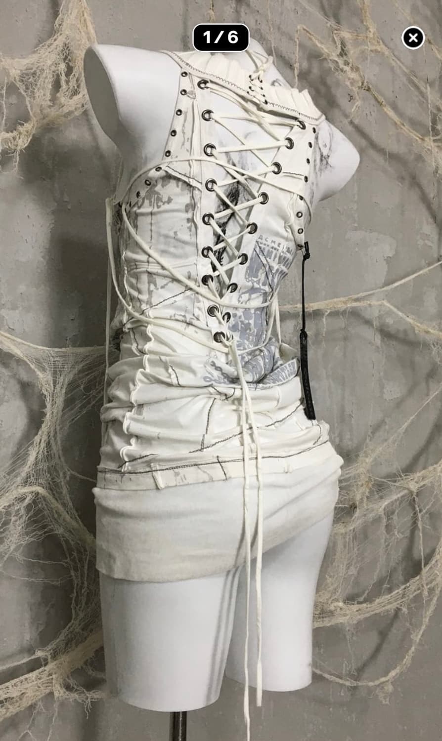 (구해요) salvage 샐비지 슬리브리스 원피스 비아 상품이미지1