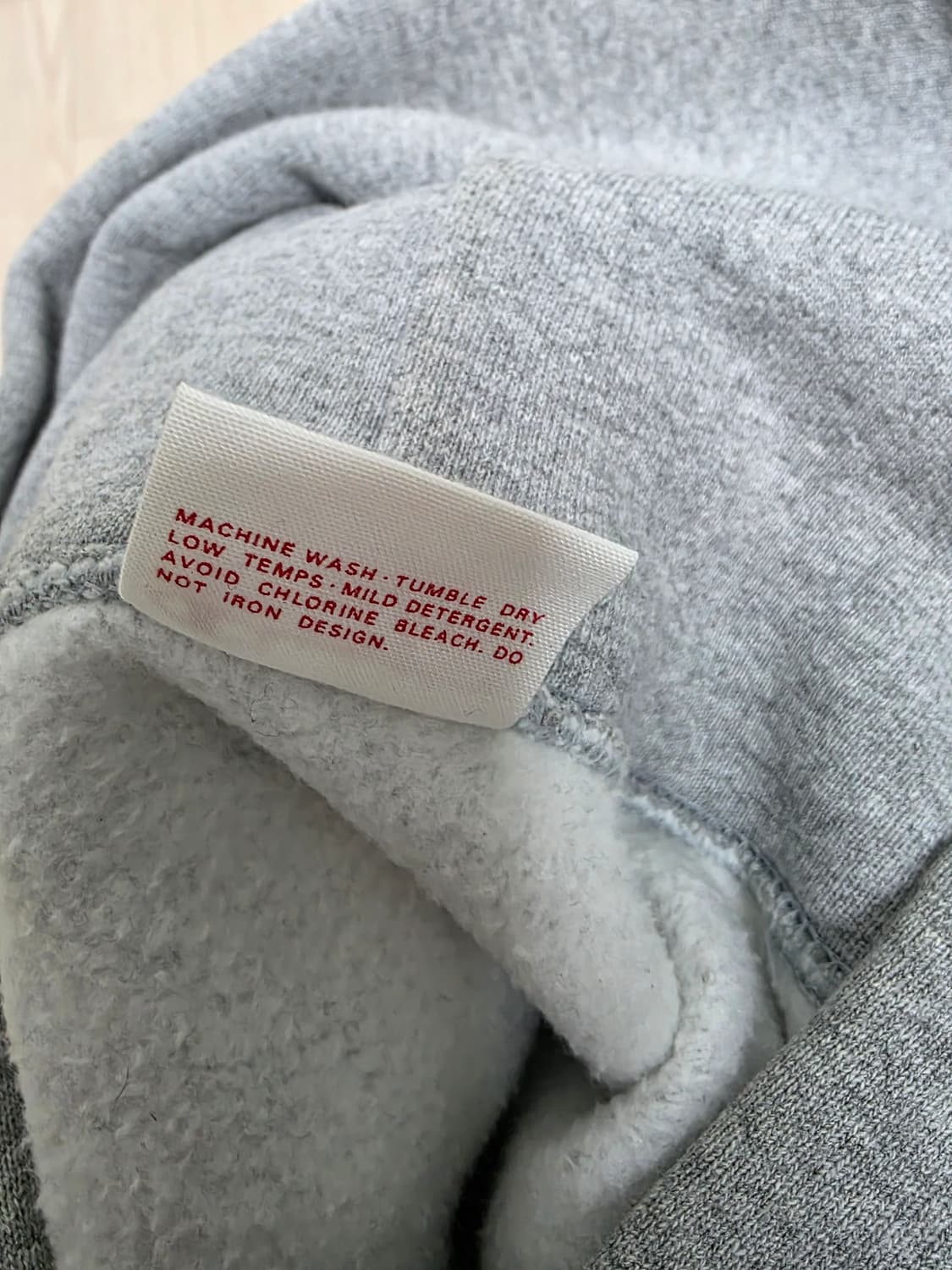 챔피온 레드택 후드 티셔츠 xl 상품이미지4