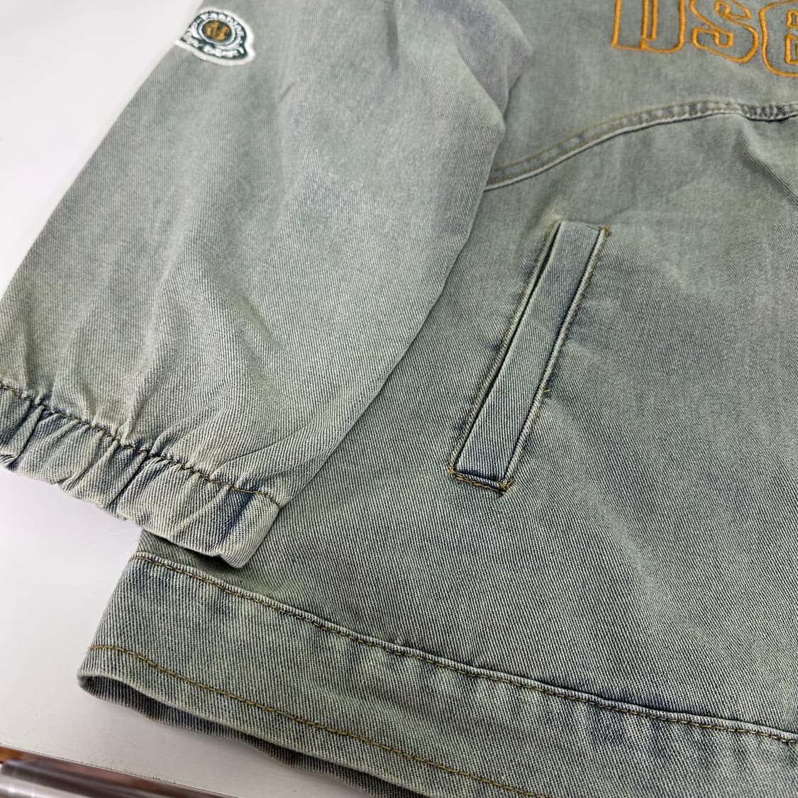 L VTG 연청 레이싱 데님자켓 상품이미지4