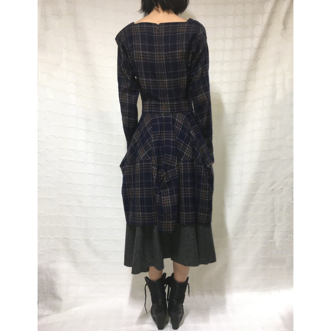 viviennewestwood체크 울 원피스 상품이미지2