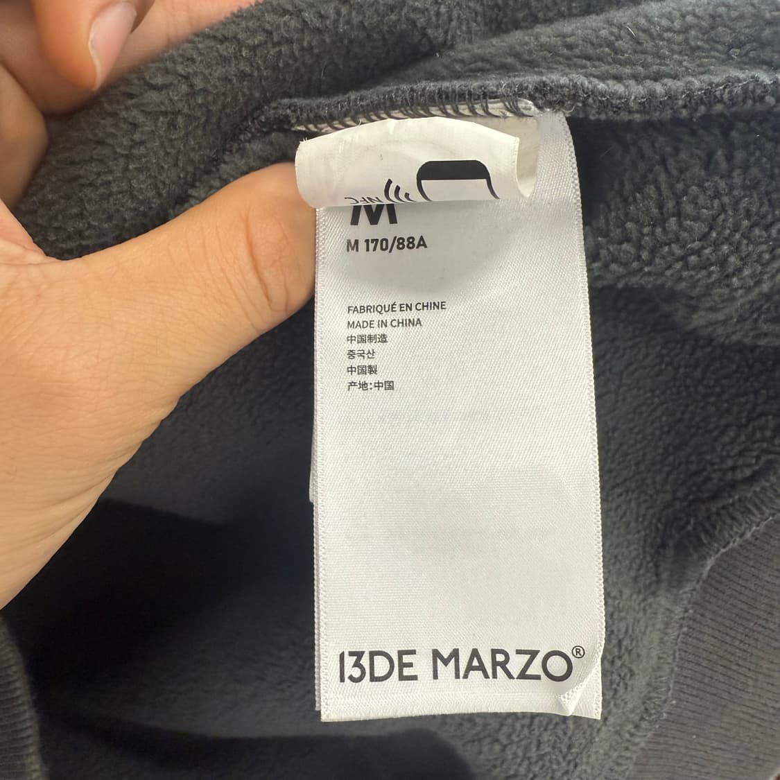 13de marzo bear COLORFUL DOTS ZIP HOODIE 상품이미지3