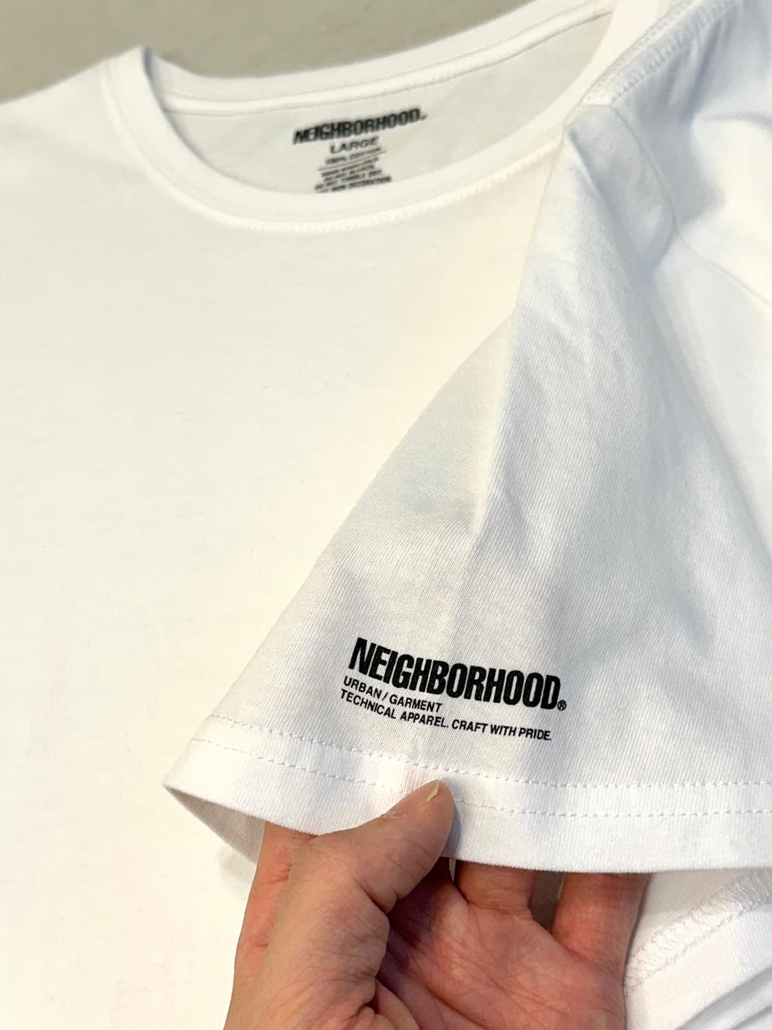 네이버후드 CLASSIC 2PAC TEE SS - 화이트 상품이미지2