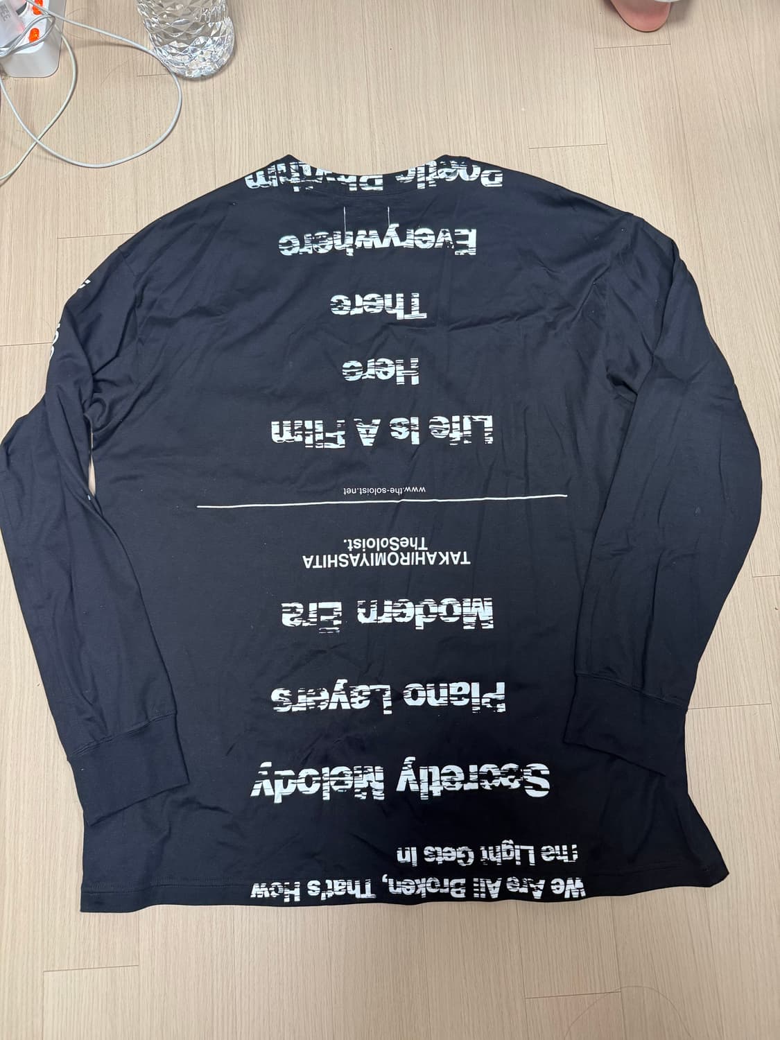 타카히로 미야시타 더 솔로이스트 롱슬리브 긴팔 블랙 상품이미지2