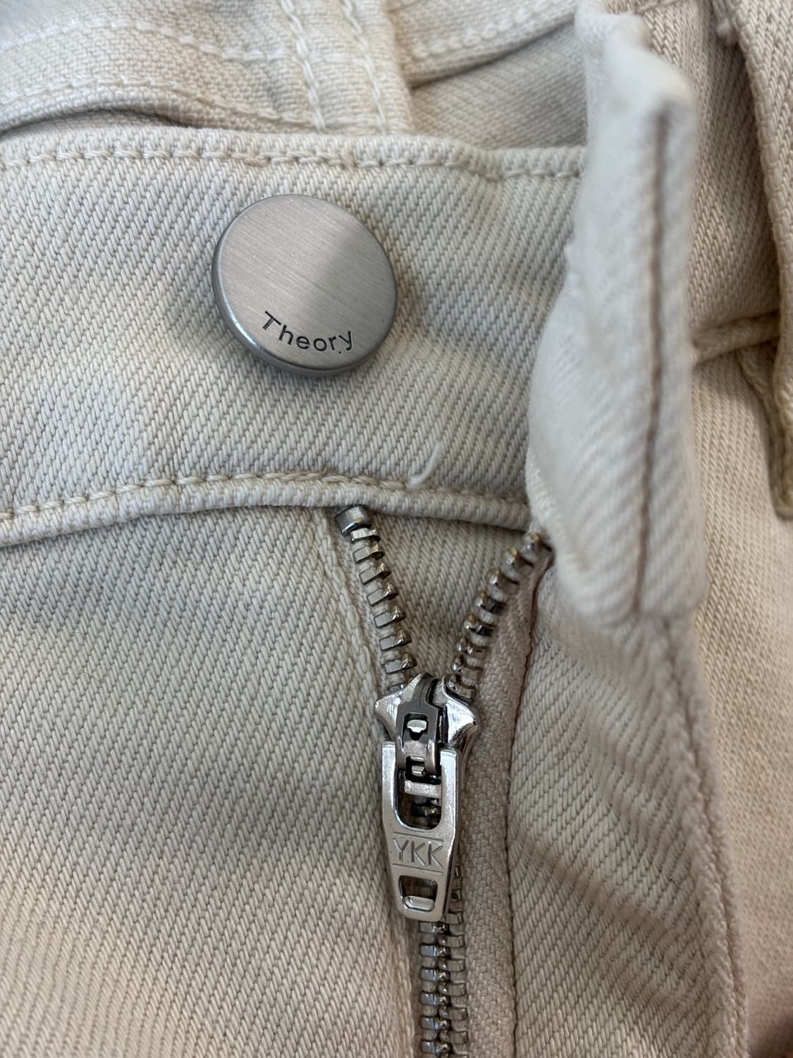 24SS)띠어리 애슬레틱핏 데님팬츠30"/아이보리샌드 상품이미지6