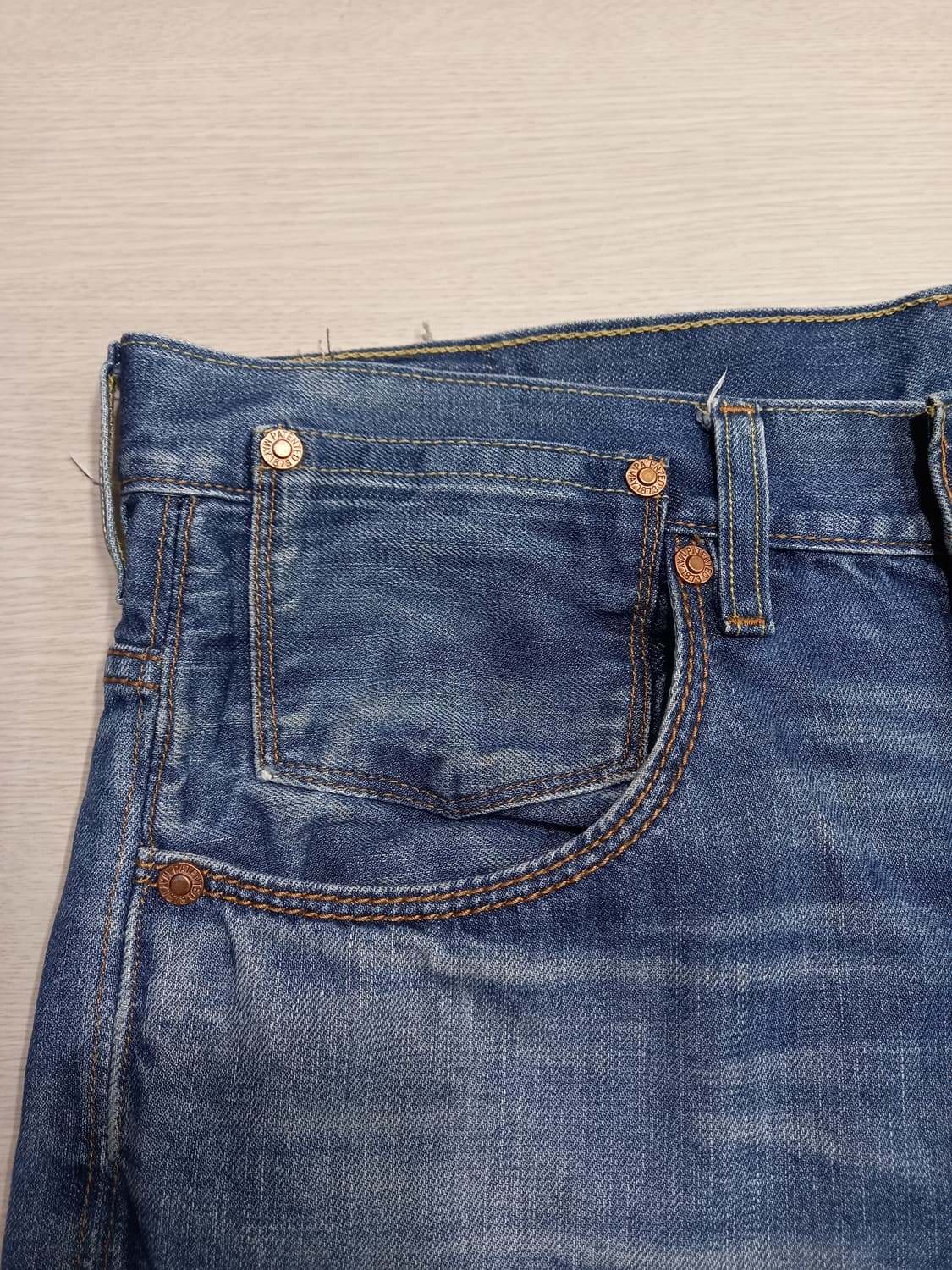 34 리바이스511 워싱 슬림일자진 34-552 상품이미지4