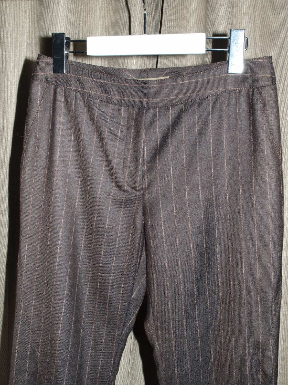 Wool Boot-cut Pin Stripe Pants 상품이미지6