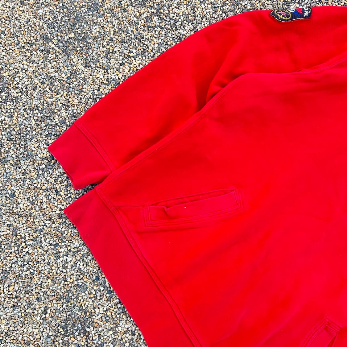 폴로(POLO RalphLauren)레드 숄카라 코튼 니트 상품이미지3