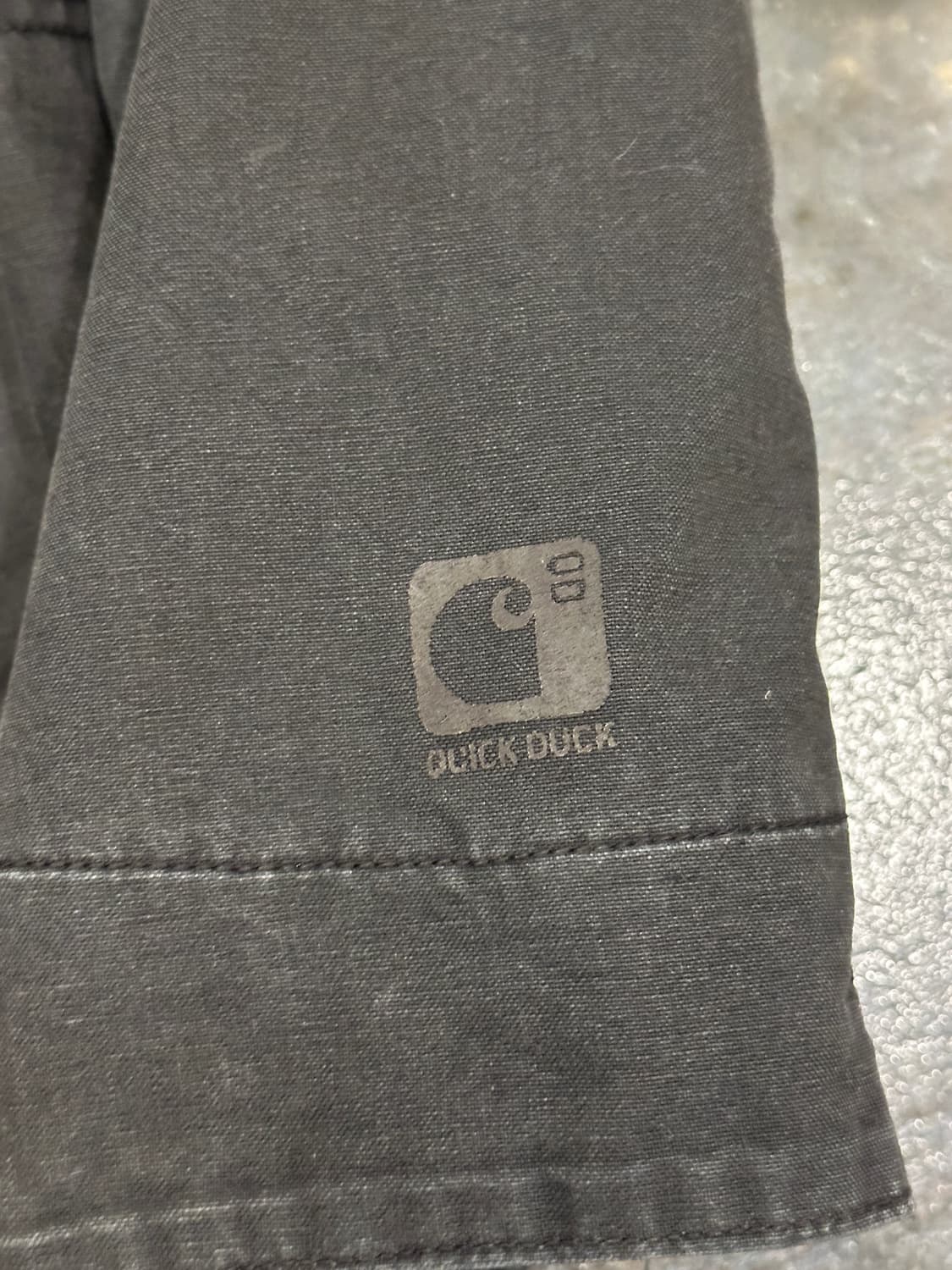 Carhartt  101441 블랙 덕 디트로이트 자켓 2XL 상품이미지4