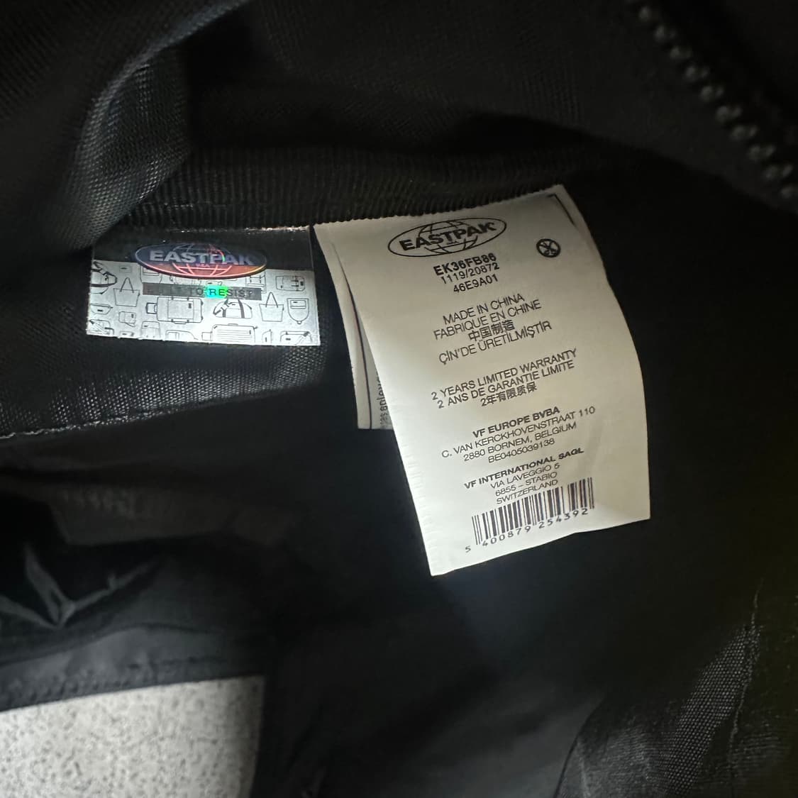 ✨ (바배) 라프시몬스 x 이스트팩 콜라보 패디드 백팩 가방 상품이미지6