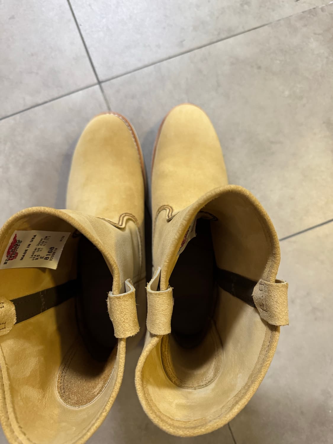 레드윙 페코스 8168 (9.5E) 1회착 상품이미지10