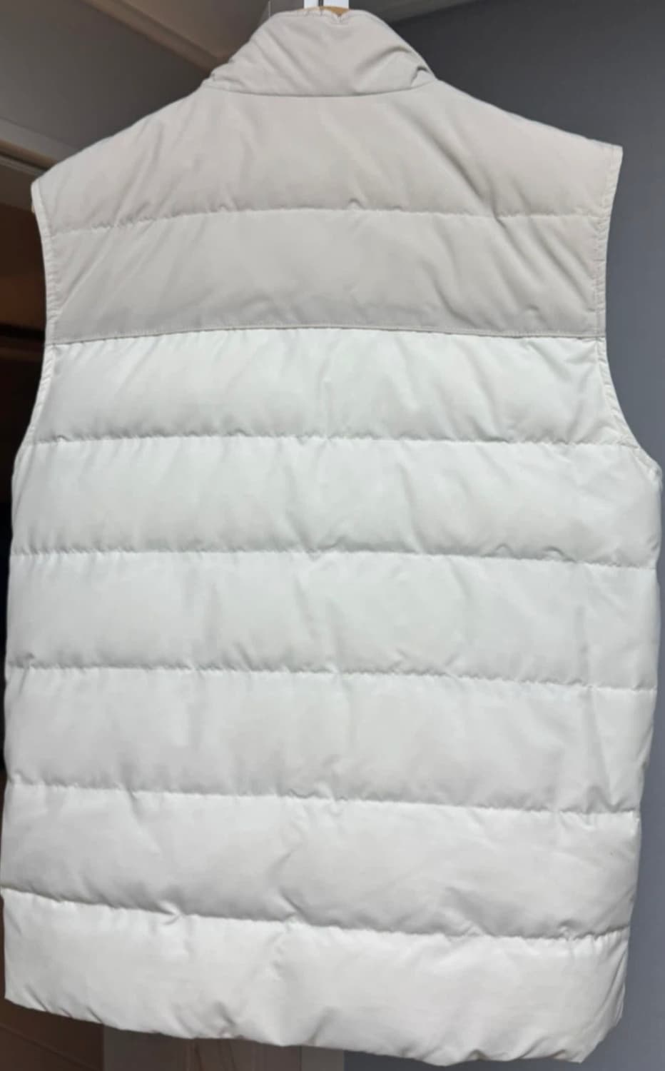 [로로피아나 원단] 일레븐티 구스다운 패딩 베스트 / 48 상품이미지4