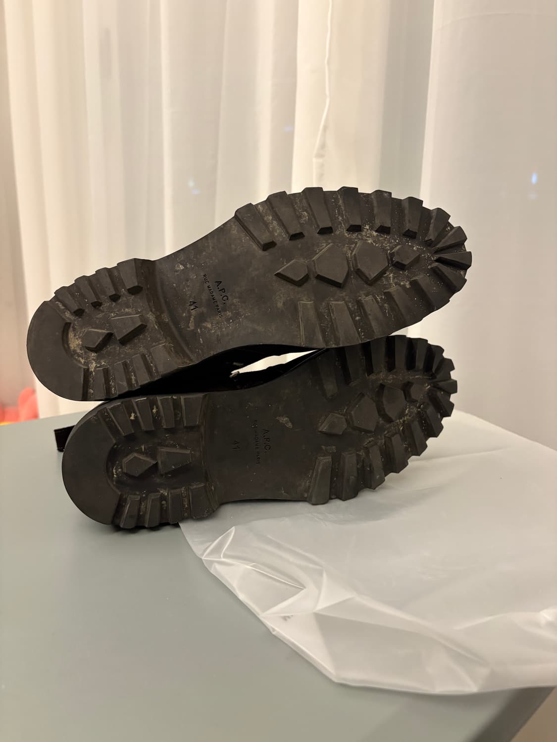 아페쎄 APC 스웨이드 첼시 부츠 260mm 상품이미지8