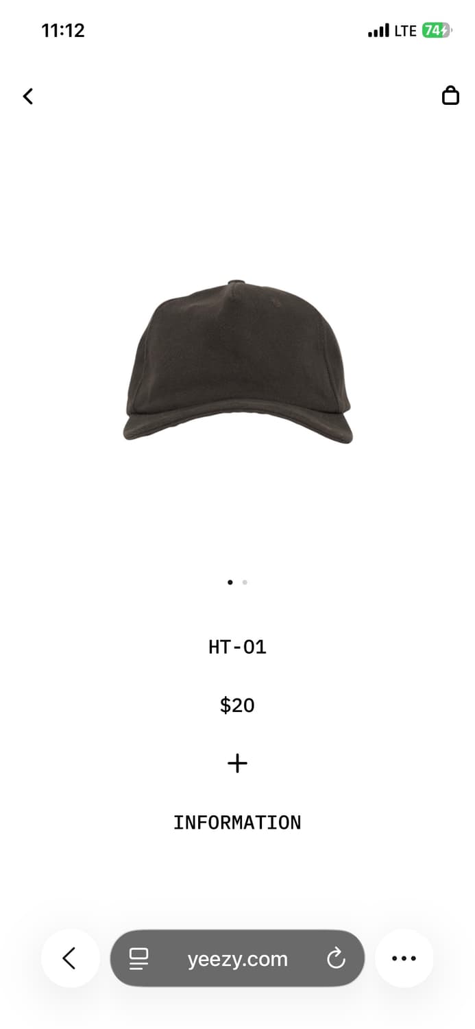 YEEZY HT 01 상품이미지1