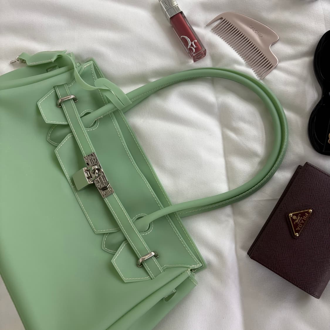 💚당일배송💚젤리버킨백스몰(지퍼ver.)#최저가‼️🍒 상품이미지1