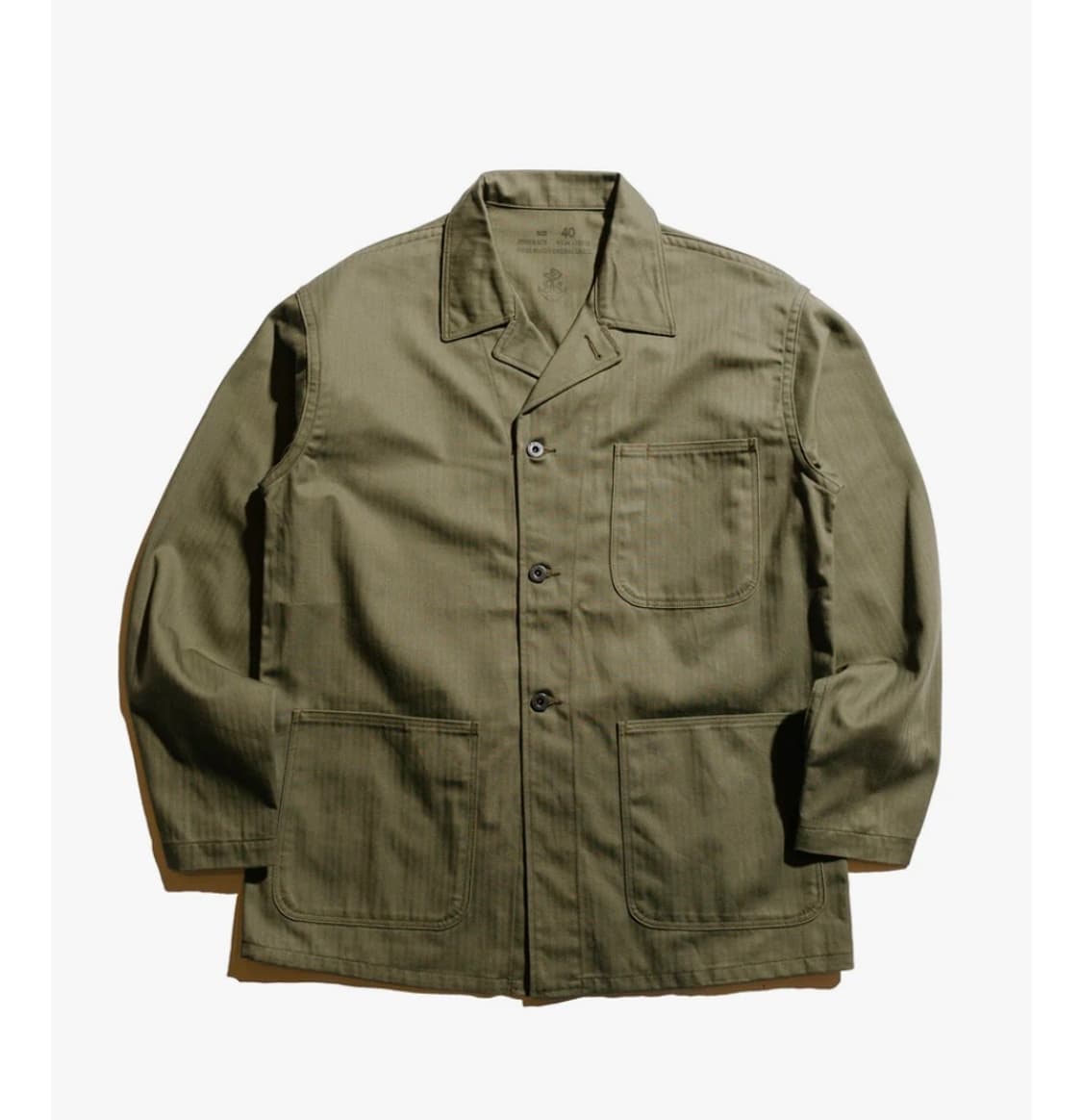 리얼맥코이 Real McCoy's 유틸리티 N-3 재킷 헤링본 워크 자켓 상품이미지7