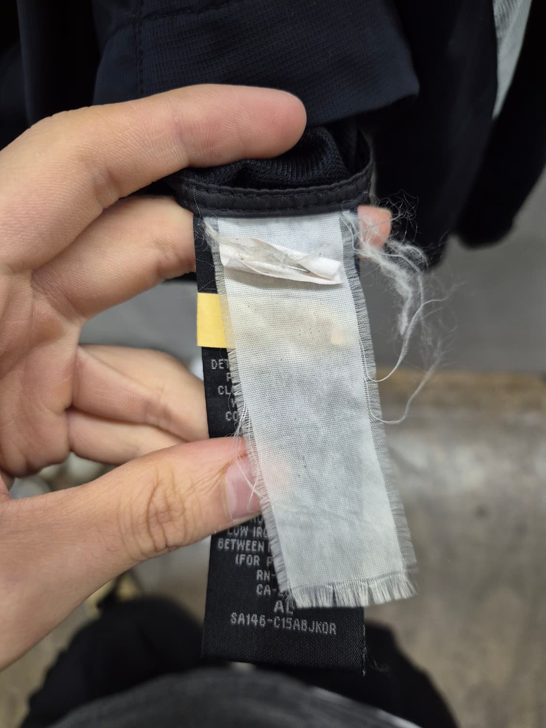 빅토리녹스 바람막이 자켓 M 네이비 상품이미지8