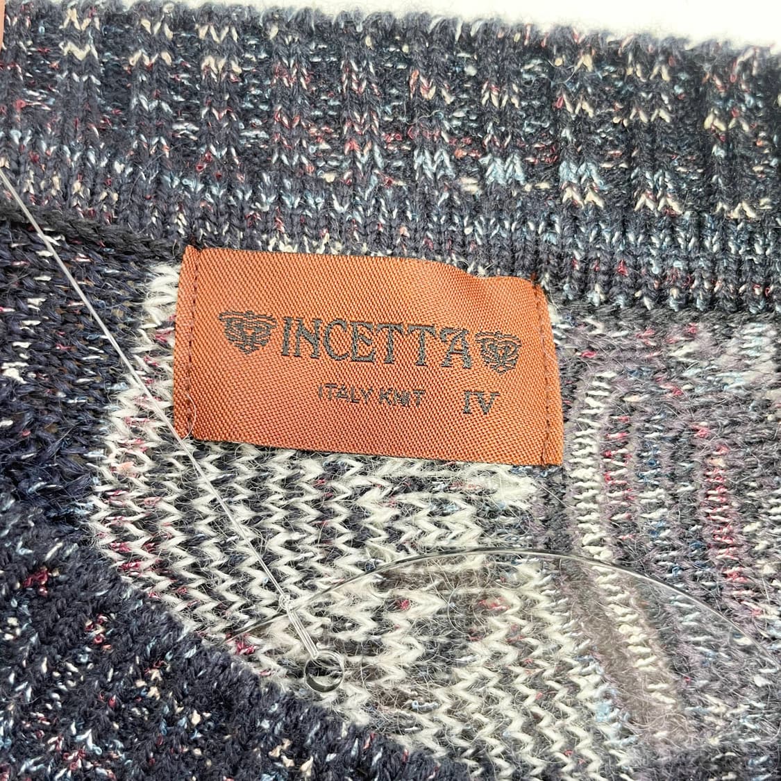 A2 INCETTA 모헤어 빈티지 케이블니트 L사이즈 상품이미지5