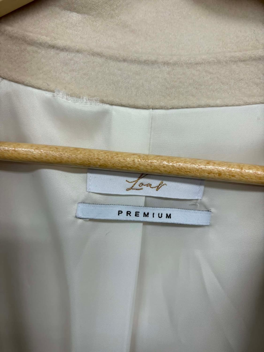 [F] 로아르 프리미엄 울 캐시미어 핸드메이드 코트 상품이미지3