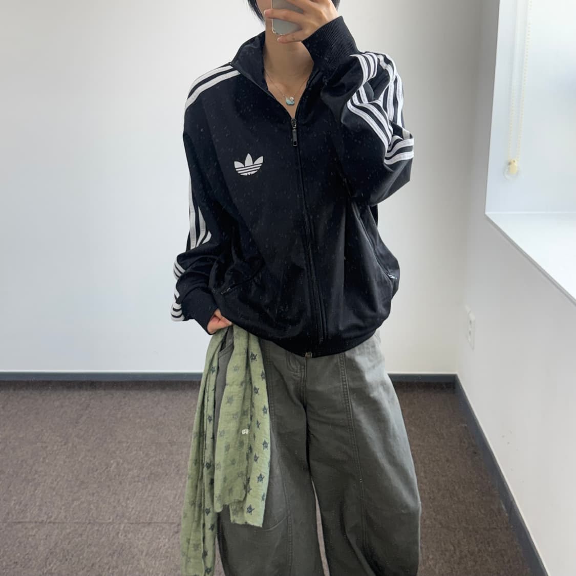 Adidas 아디다스 블랙 구파 져지 상품이미지1