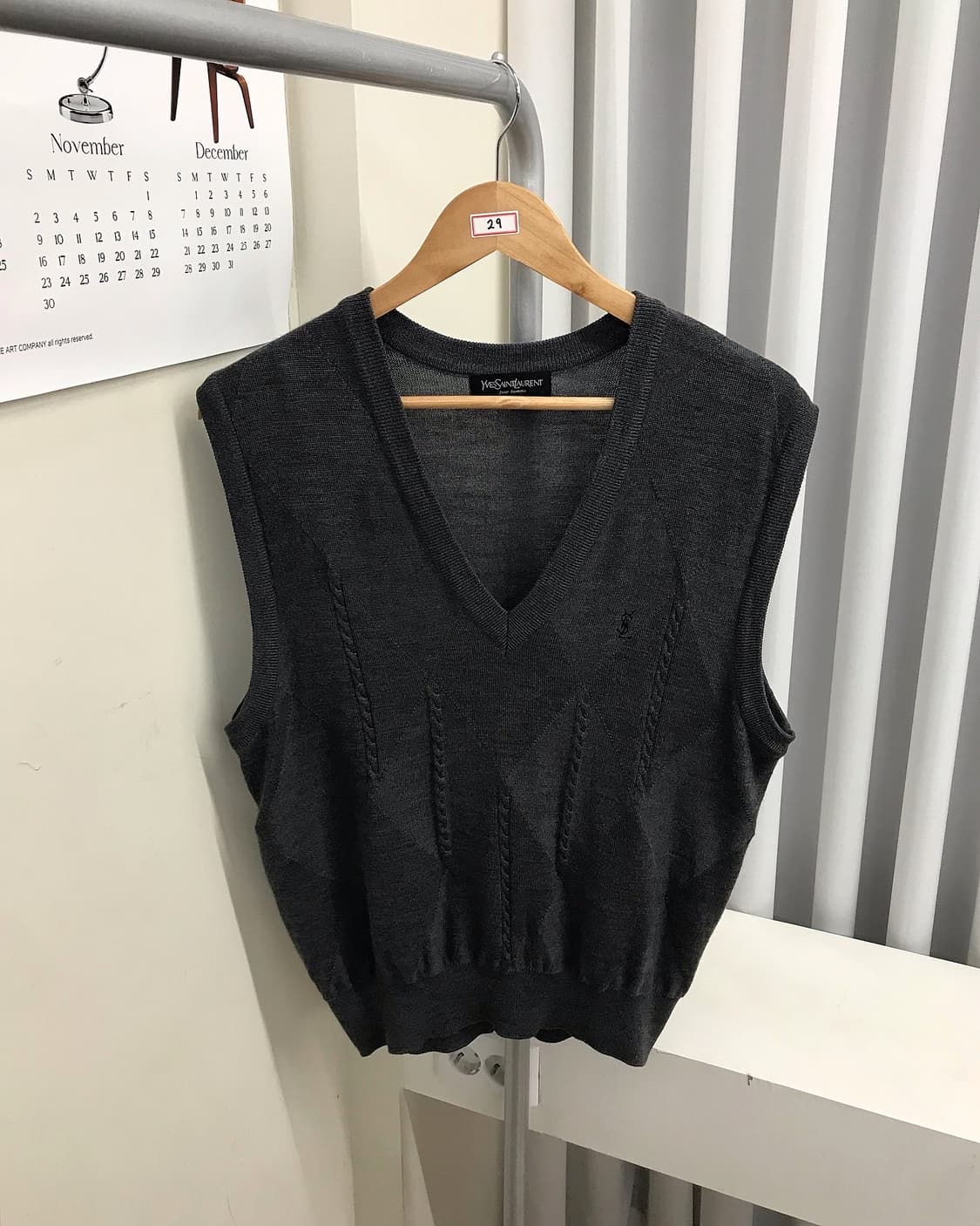 입생로고 로고 니트 베스트 상품이미지1