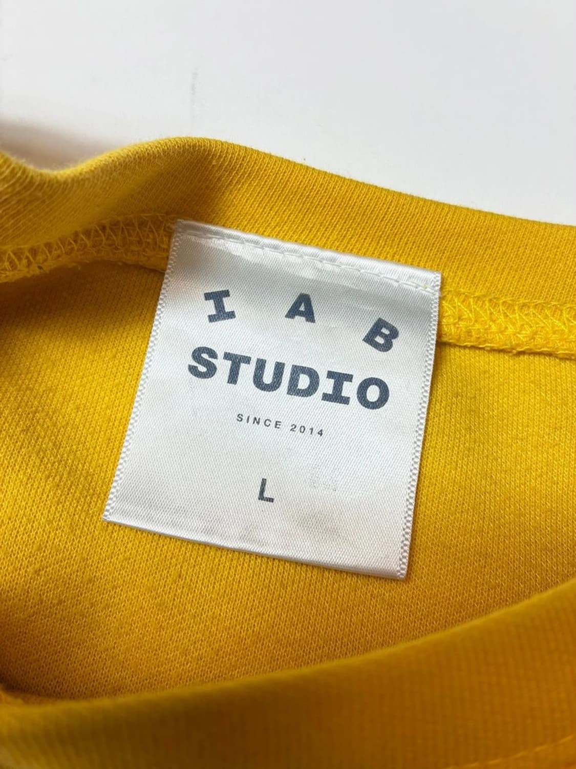 아이앱스튜디오 빅로고 오버핏 반팔 티셔츠 PN9398 상품이미지8