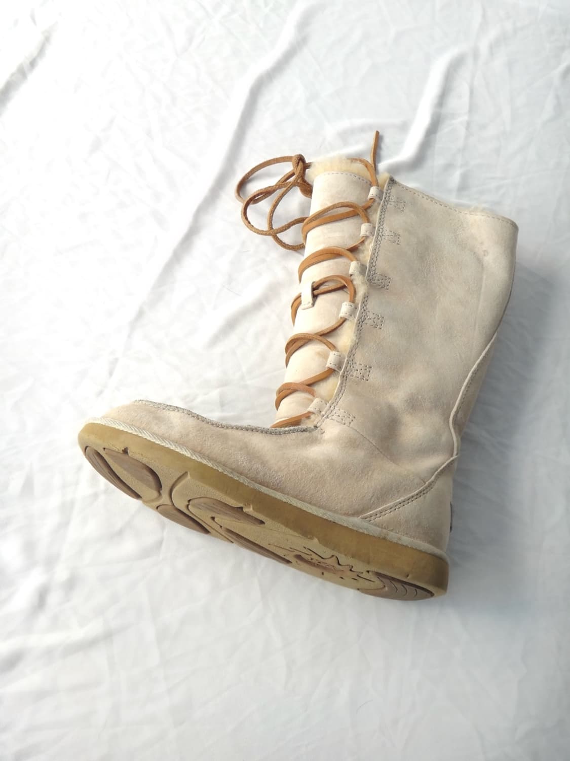 UGG laceup strap long boots 상품이미지3