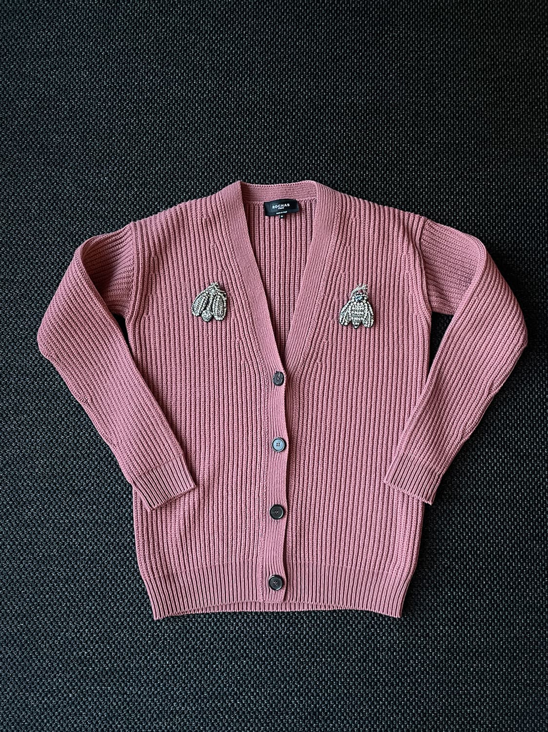 로샤스 핑크 울가디건 상품이미지1