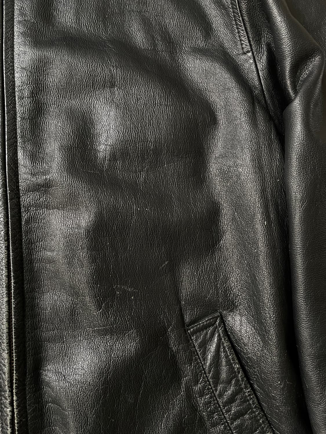 90s Old GAP Leather Jacket 상품이미지10